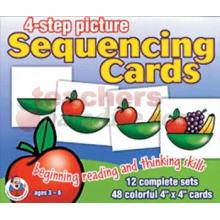 TeachersParadise.com | 4-Step Picture Sequencing Cards