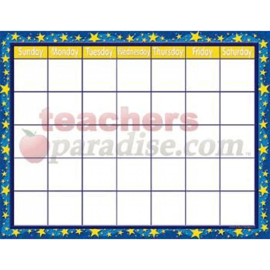 Starry Night Calendar