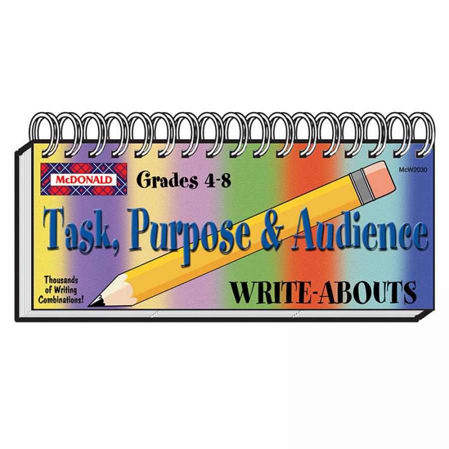 TeachersParadise WRITE ABOUTS GRADE 48 TASK PURPOSE AUDIENCE teachersparadise-write-abouts-grade-48-task-purpose-audience