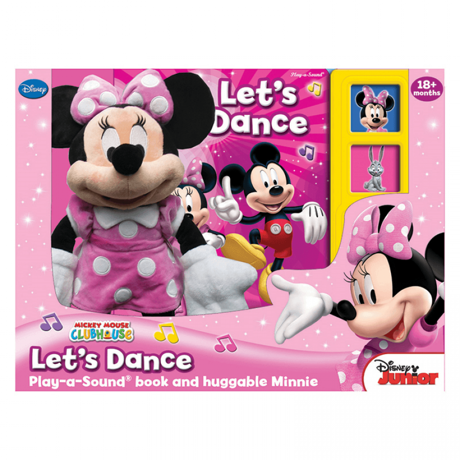 minnie mouse book with figures