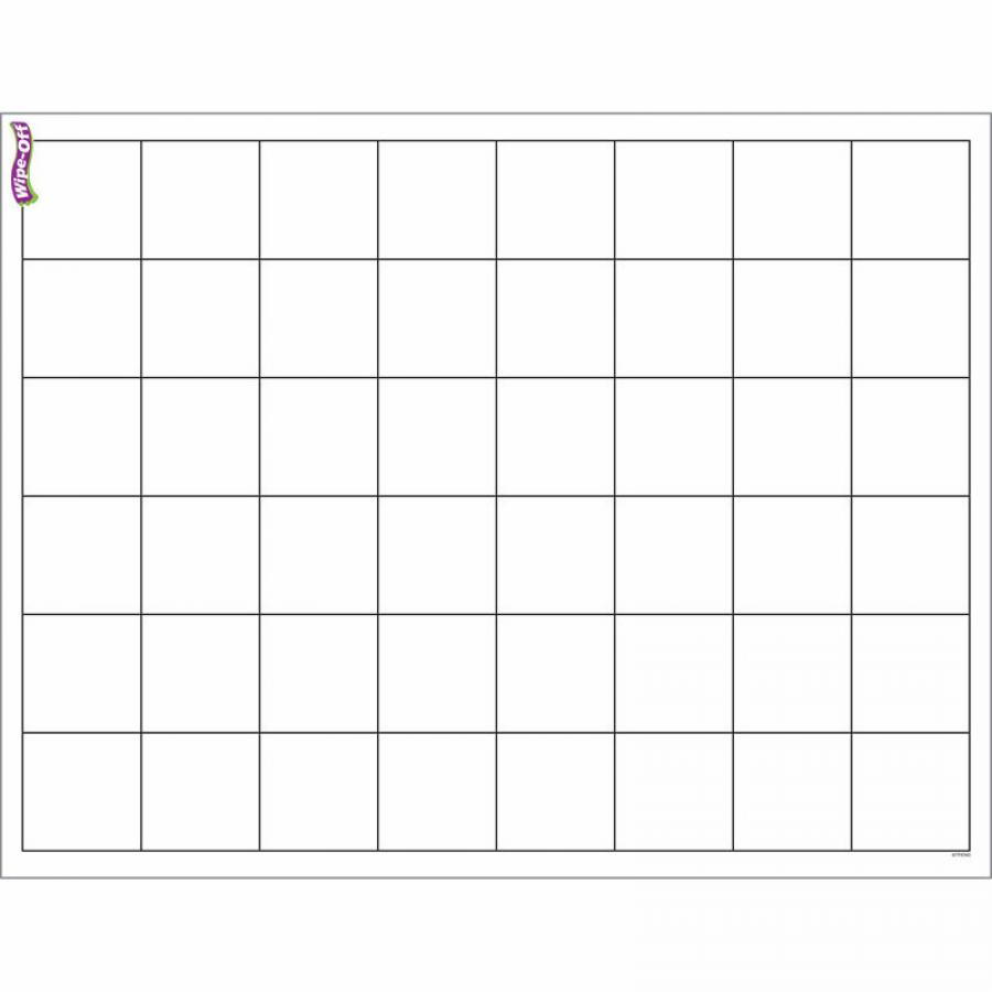 TeachersParadise.com | GRAPHING GRID LARGE SQUARES WIPE OFF CHART 17X22