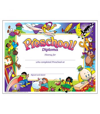 TeachersParadise.com | Diploma Preschool (30/Pk 8-1/2" X 11")