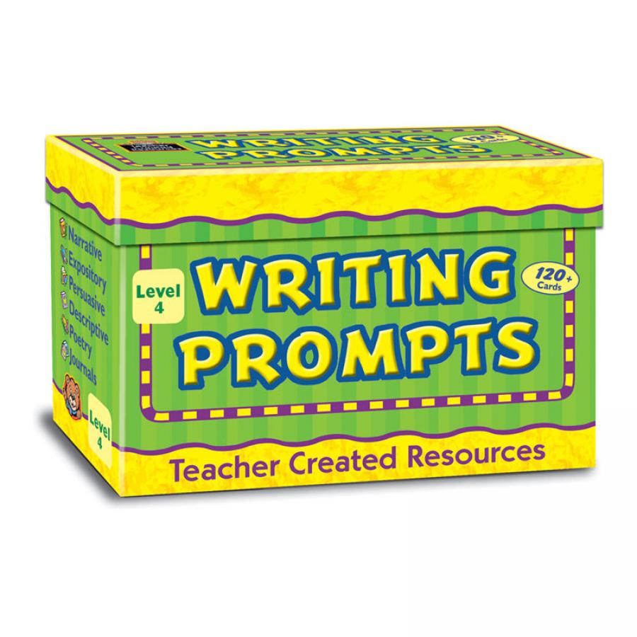 TeachersParadise.com | Writing Prompts Cards: Grade 4