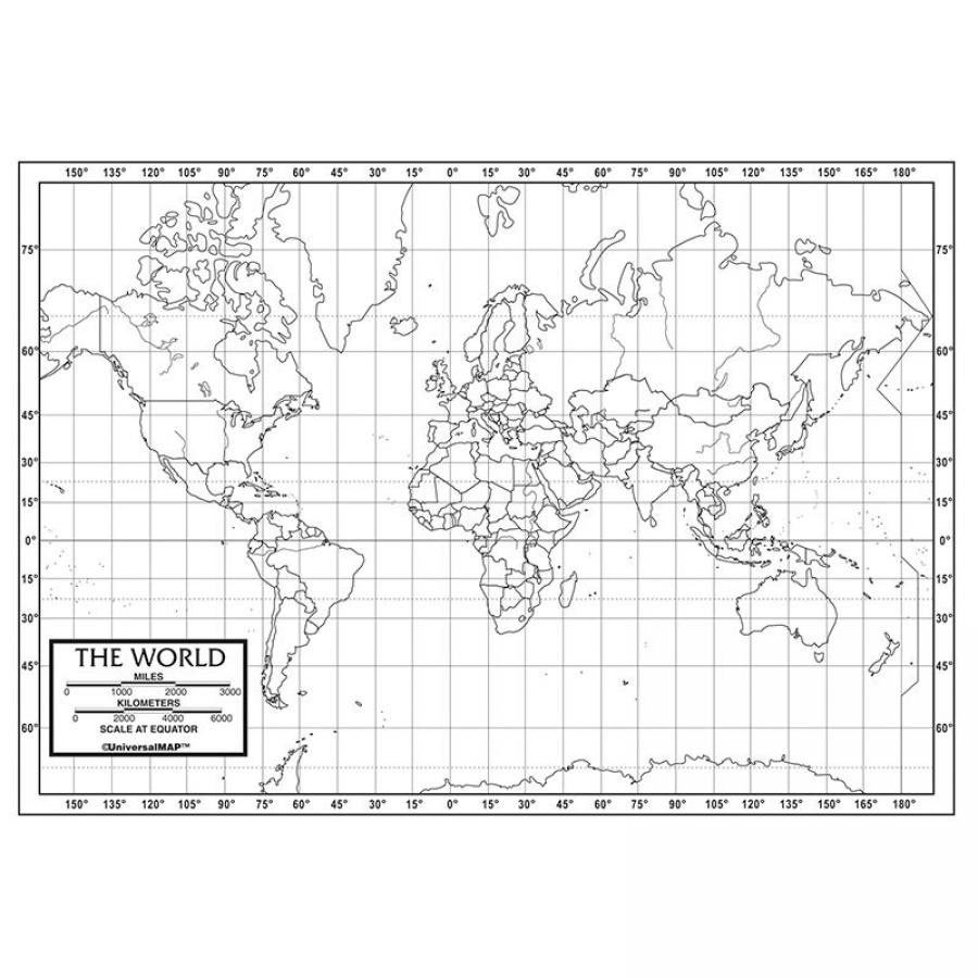 teachersparadisecom world outline maps paper