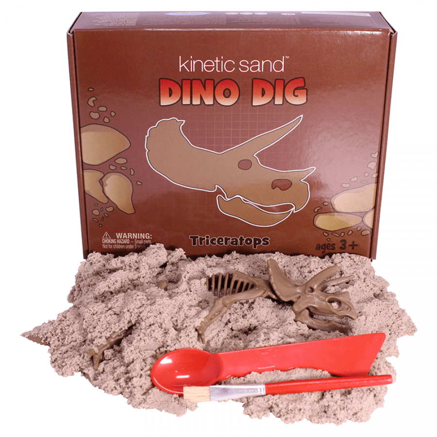 dino dig site triceratops