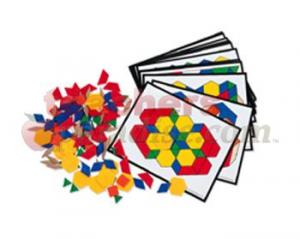 The Activity Mom: Pattern Blocks &amp; Printable Mats