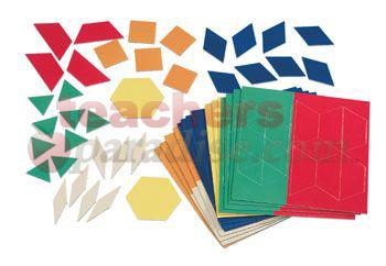 math | pattern blocks | tangrams | parquetry | mosaic | polydron