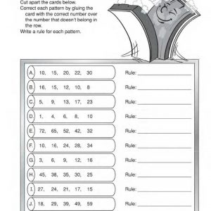 A Chalky Challenge – Number patterns Worksheet by The Education Center TEC47032