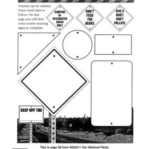 A Warning To Tourist – Our National Parks by Gary Grimm & Associates – GGA511