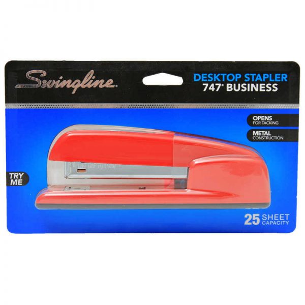 Swingline® 747® Stapler, Red Rio