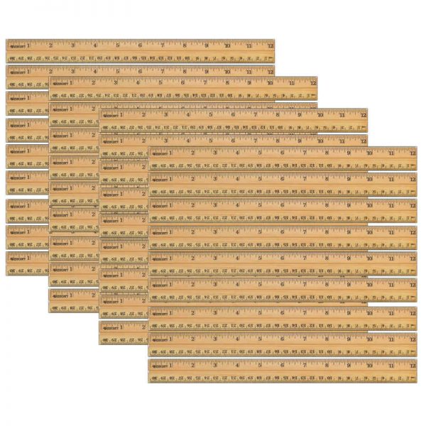 Westcott® School Wood Ruler, Pack of 36