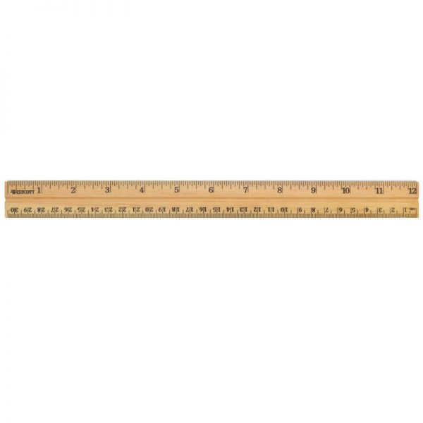 Westcott® School Wood Ruler