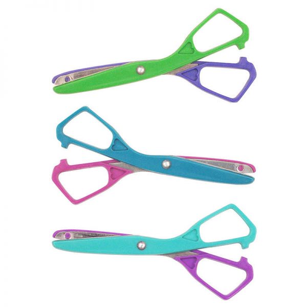 Westcott® Economy Plastic Safety Scissor, 5-1/2" Blunt, Colors Vary