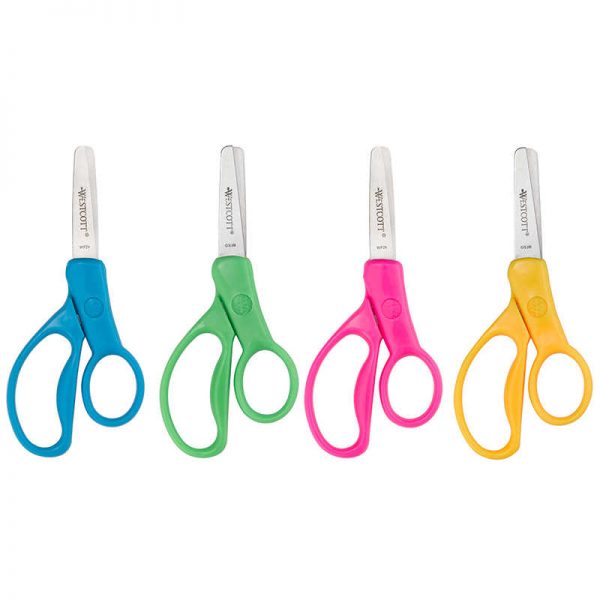 Westcott® Kids 5" Scissors, Blunt, Pack of 30