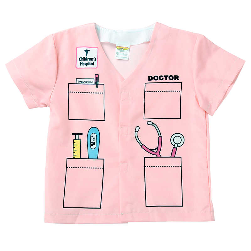 Aeromax My 1st Career Gear Pink Dr. Top, One Size Fits Most, 18-36 Months