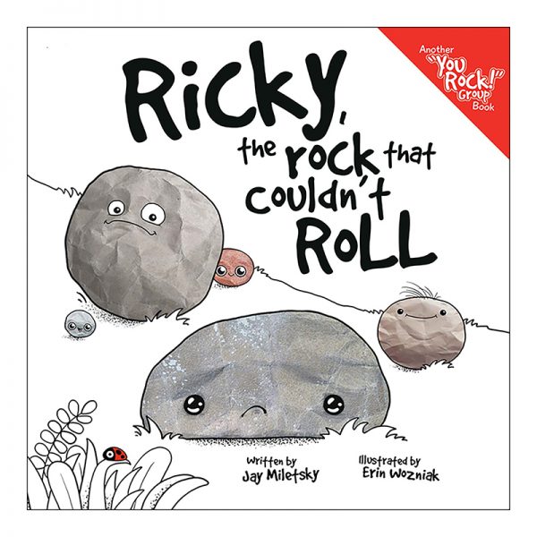New Paige Ricky The Rock that Couldn't Roll Book