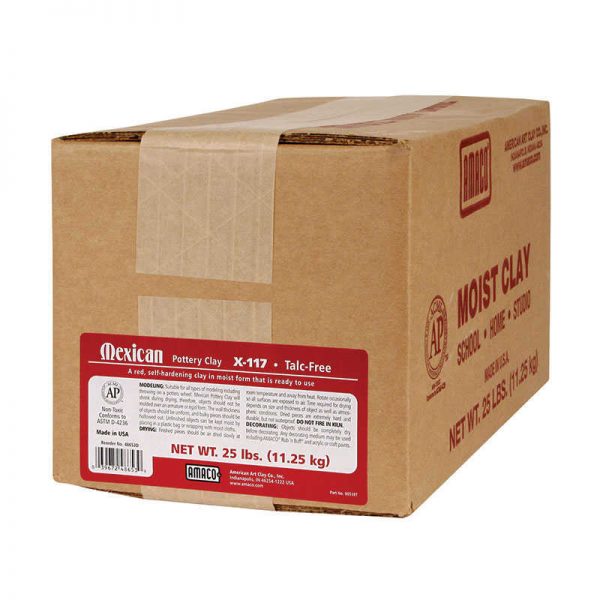 AMACO Mexican Pottery™ Self-Hardening Clay, 25 lbs.