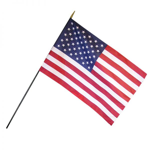 Annin & Company U.S. Classroom Flag, 12" x 18" with Staff