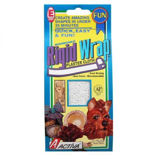 ACTÍVA Rigid Wrap® Plaster Cloth, 4"x 180"