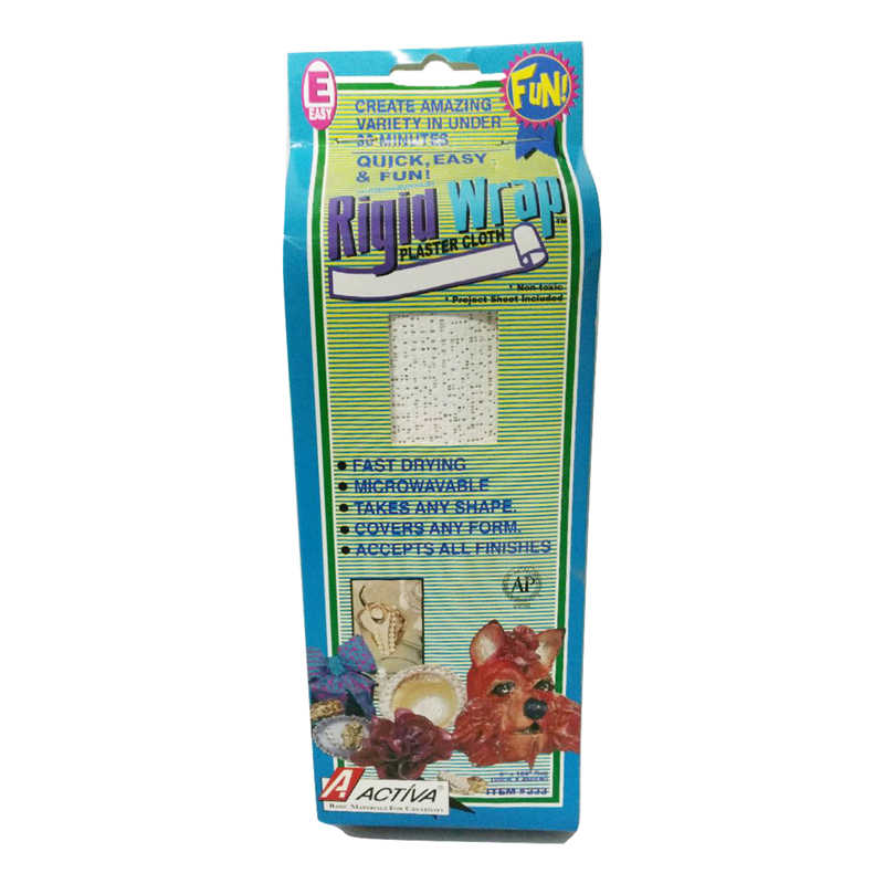 ACTÍVA Rigid Wrap® Plaster Cloth, 8" x 180"