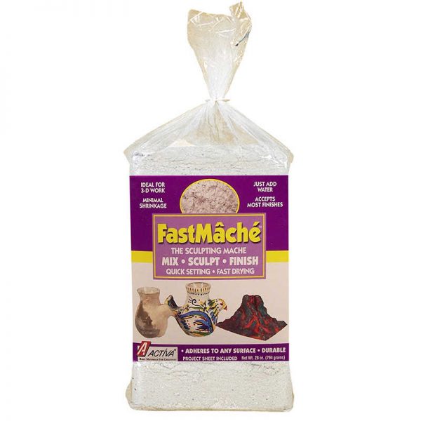 ACTÍVA FastMâché™ Fast Drying Papier Mâché, 4 lbs.