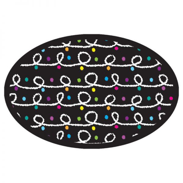 Ashley Productions® Magnetic Whiteboard Eraser, Color Chalk Loops