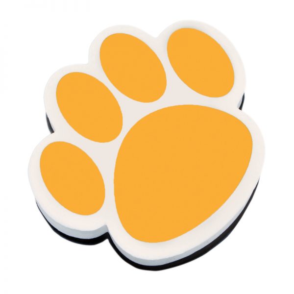 Ashley Productions® Magnetic Whiteboard Eraser, Gold Paw