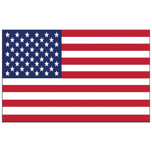 Ashley Productions® Magnetic Whiteboard Eraser, US Flag