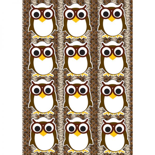 Ashley Productions® Die-Cut Magnetic Owls, 12 Pieces