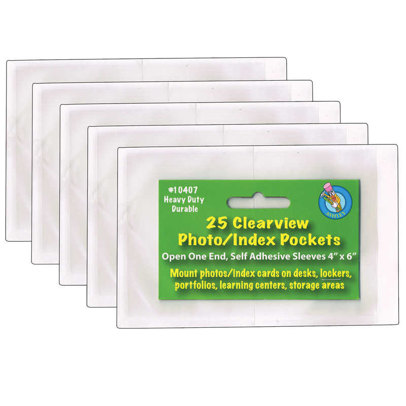 TeachersParadise Ashley Productions® Clear View SelfAdhesive Photo
