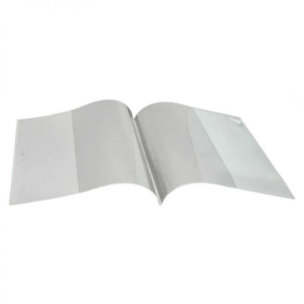 Ashley Productions® Smart Poly® Clear Book Cover, 6" x 8"