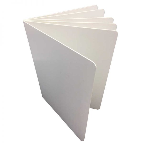 Ashley Productions® Blank Chunky Board Book, 8" x 11" Portrait, White
