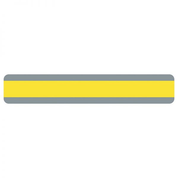 Ashley Productions® Double Wide Sentence Strip Reading Guide, 1.25" x 7.25", Yellow
