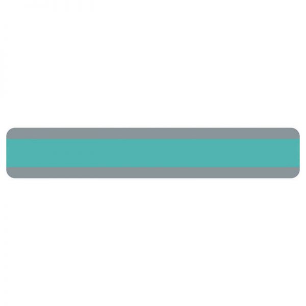 Ashley Productions® Double Wide Sentence Strip Reading Guide, 1.25" x 7.25", Aqua