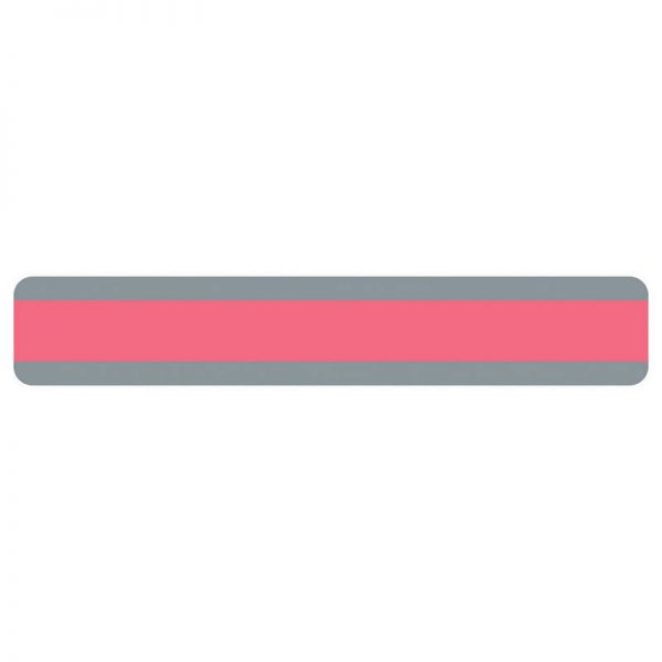 Ashley Productions® Double Wide Sentence Strip Reading Guide, 1.25" x 7.25", Rose