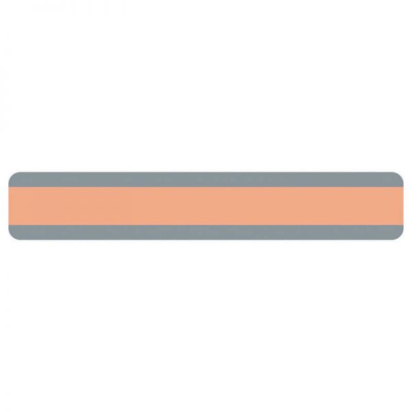 Ashley Productions® Double Wide Sentence Strip Reading Guide, 1.25" x 7.25", Peach