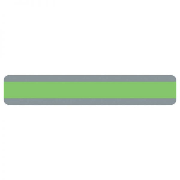 Ashley Productions® Double Wide Sentence Strip Reading Guide, 1.25" x 7.25", Light Green