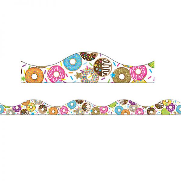 Ashley Productions® Magnetic Scallop Border DonutFetti®, 12'