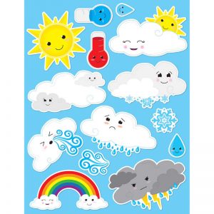 Ashley Productions® Die-Cut Magnets, Cute Weather