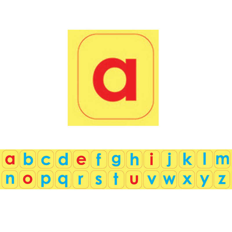 Ashley Productions® Die-Cut Magnetic Foam Lowercase Letters, 104 Pieces Per Pack, 3 Packs