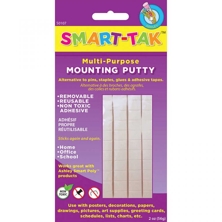TeachersParadise Ashley Productions® Smart Tak™ Mounting Putty, 2 oz