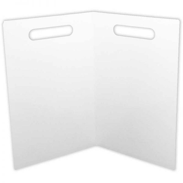 Ashley Productions® Folding Magnetic Center, White