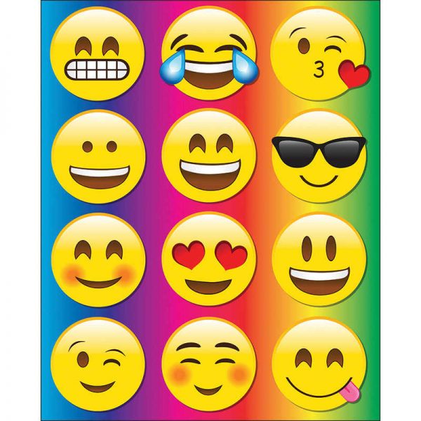Ashley Productions® Die-Cut Magnetic Emojis, 12 Pieces