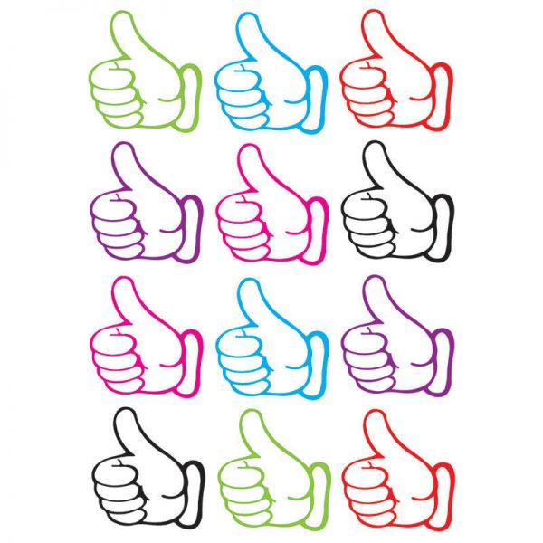 Ashley Productions® Magnetic Die-Cut Thumbs Up Rewards, 12 Pieces