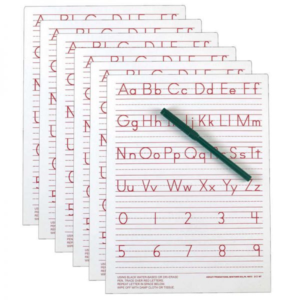 TeachersParadise - Ashley Productions® Traditional Manuscript Write-On ...