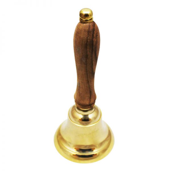 Affluence Unlimited Inc. School Hand Bell, 6.5" Height