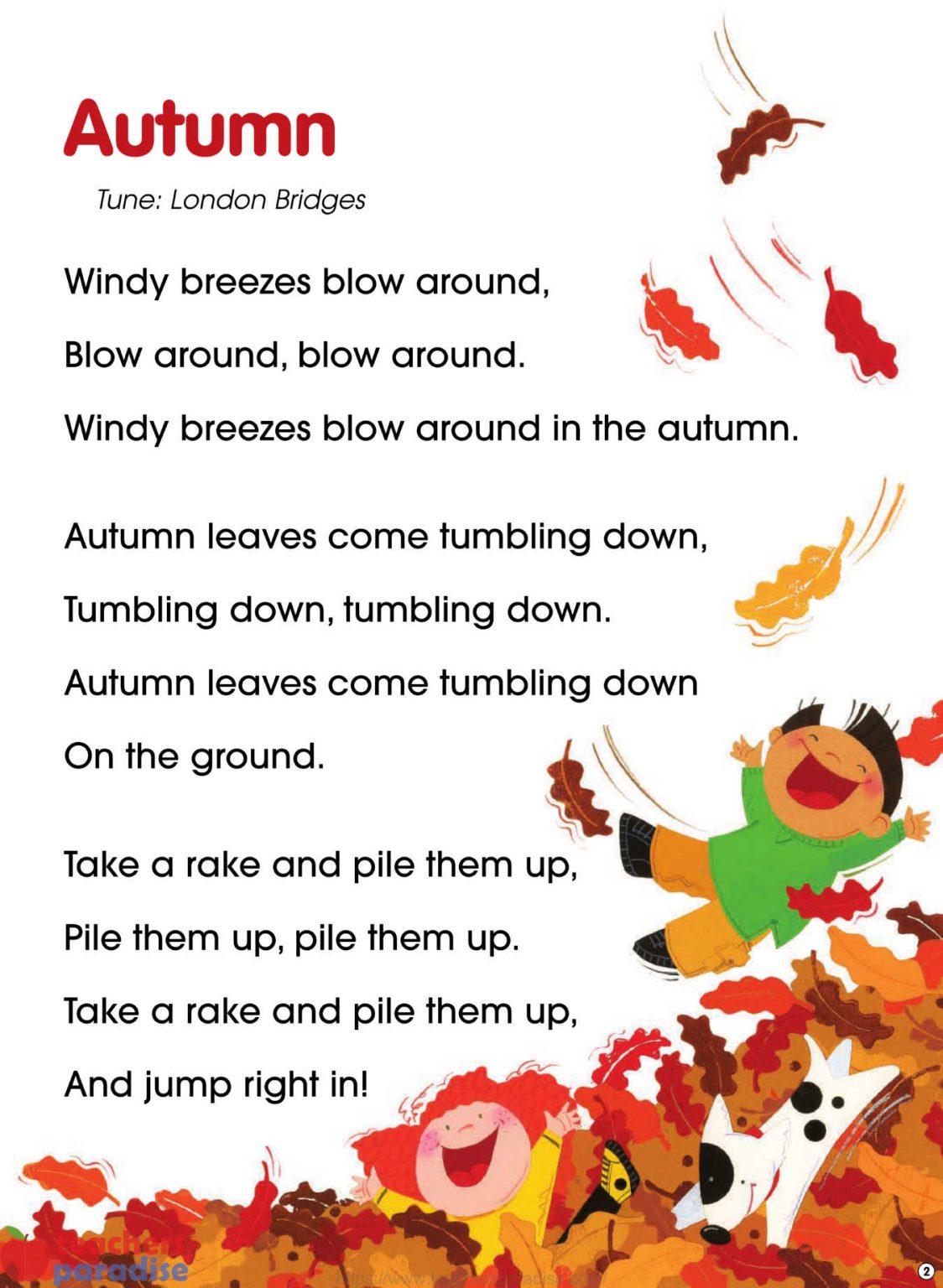 TeachersParadise Scholastic Calendar Time Sing Along Flip Chart and