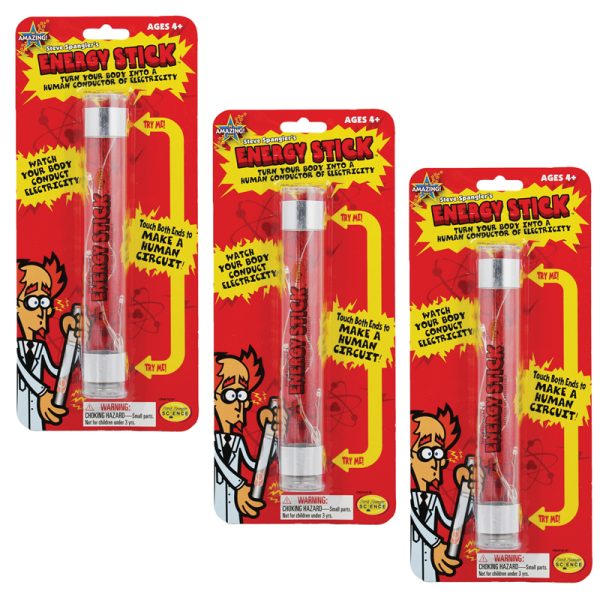 Be Amazing! Toys Energy Stick™, Pack of 3