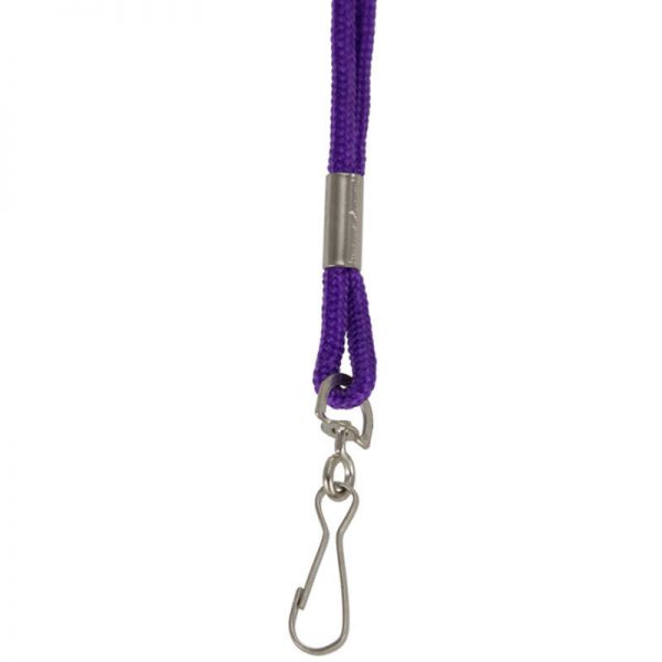 SICURIX Standard Lanyard Hook Rope Style, Purple