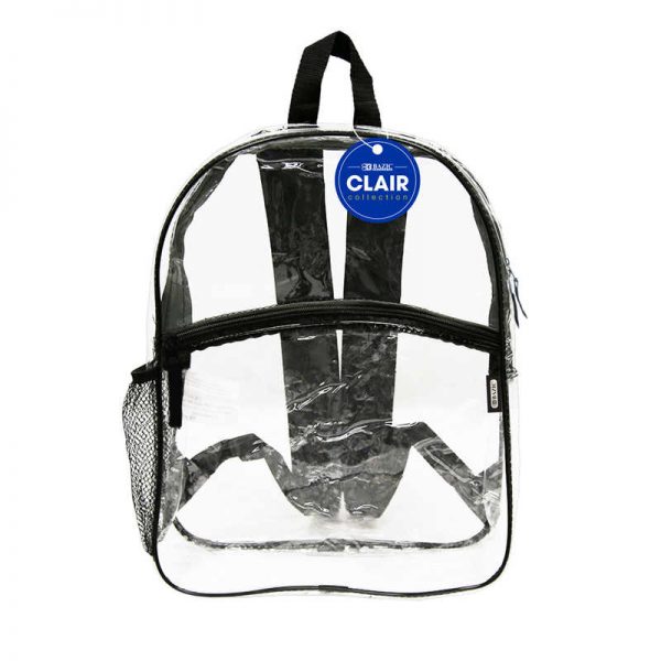 Bazic® Clear Backpack 17"